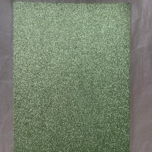 GOMA EVA GLITTER TAMAÑO 20x30cm LIGHT GREEN