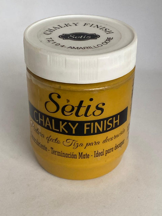 Chalky Finish Setis Mate Efecto TIZA 125 ML AMARILLO OCRE