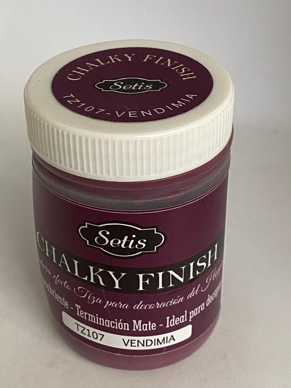 Chalky Finish Setis Mate Efecto TIZA 125 ML VENDIMIA