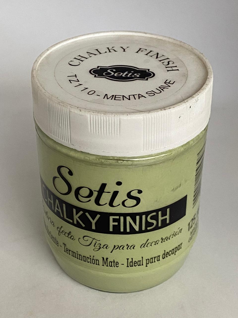 Chalky Finish Setis Mate Efecto TIZA 125 ML MENTA SUAVE