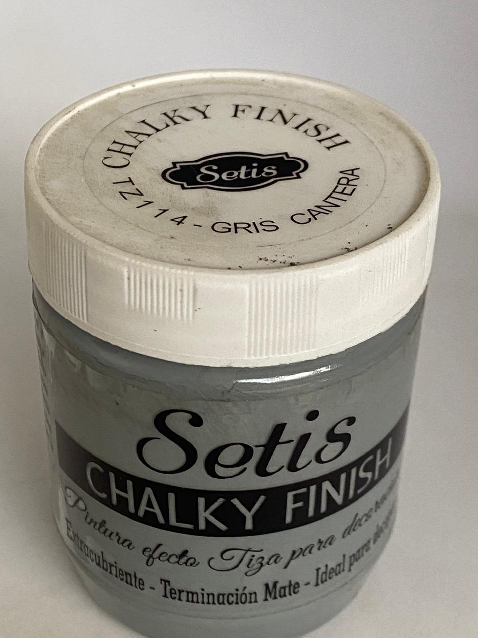 Chalky Finish Setis Mate Efecto TIZA 125 ML GRIS CANTERA