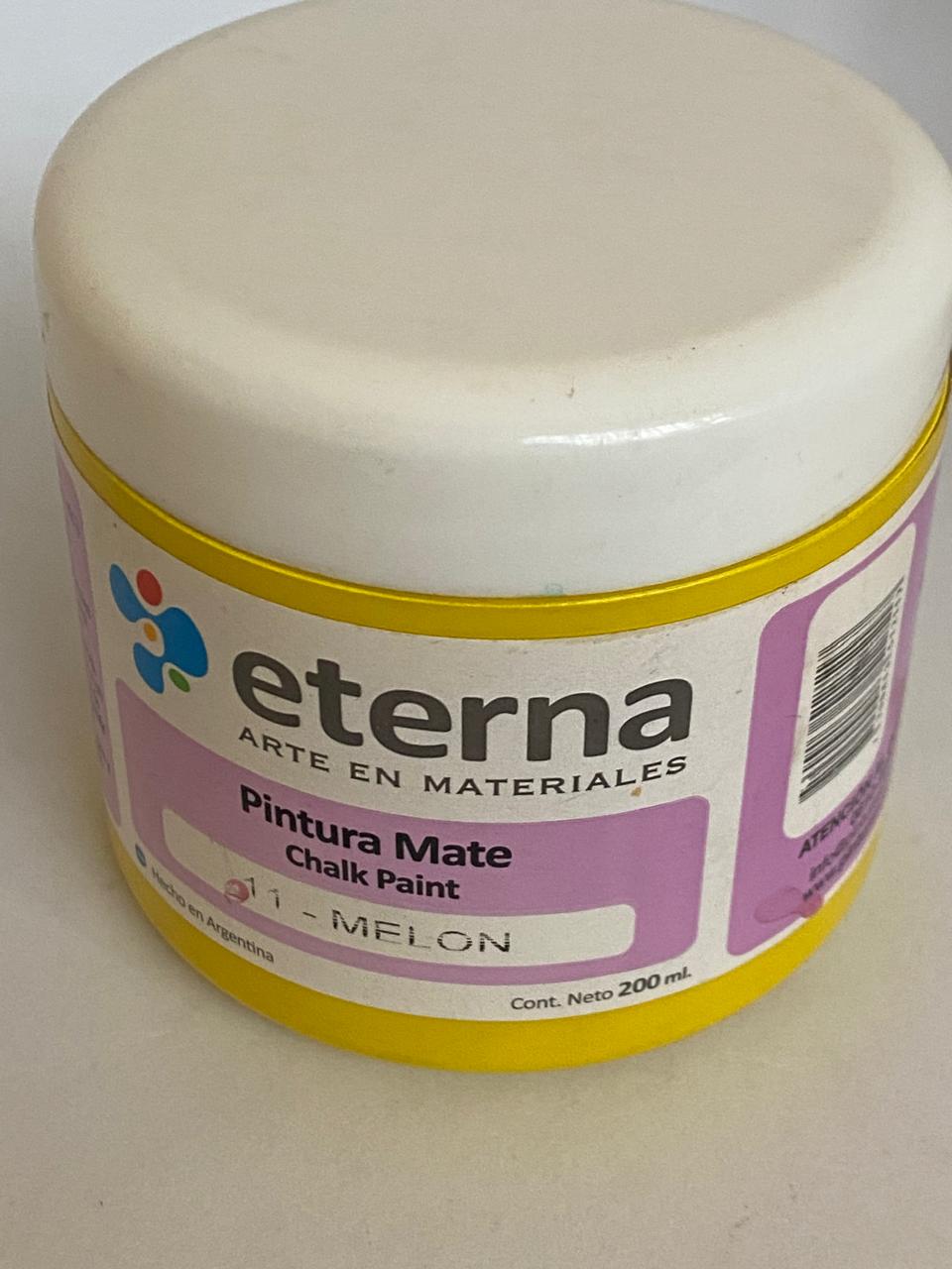 Pintura Mate Chalk paint  ETERNA 200 ML MELON