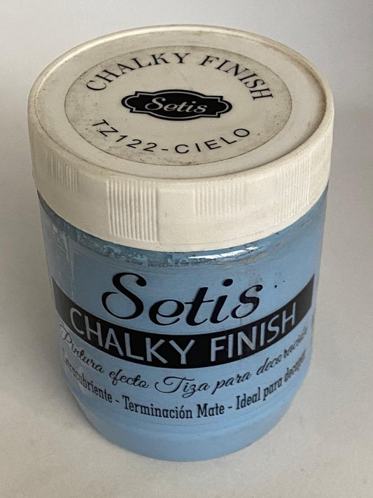 Chalky Finish Setis Mate Efecto TIZA 125 ML CIELO