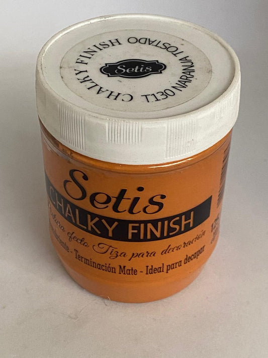 Chalky Finish Setis Mate Efecto TIZA 125 ML NARANJA TOSTADO