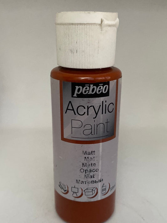 PINTURA ACRÍLICA 59ml 14 castaño mate