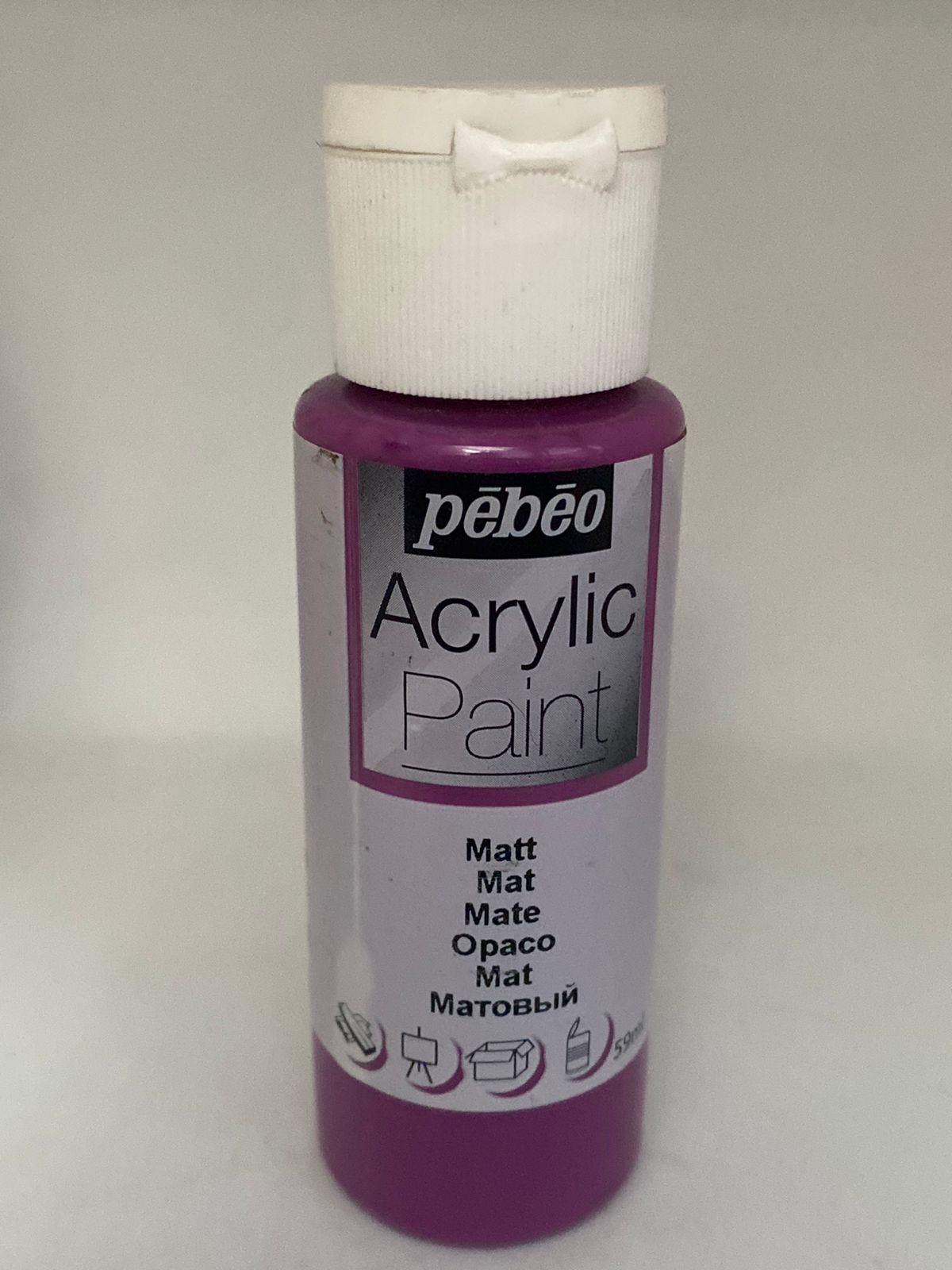 PINTURA ACRÍLICA 59ml 22_ciruela mate