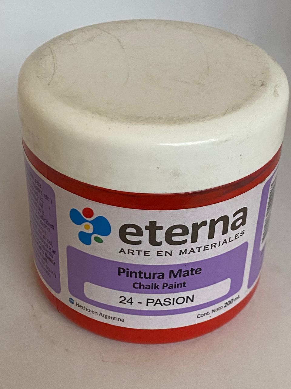 Pintura Mate Chalk paint  ETERNA 200 ML PASION