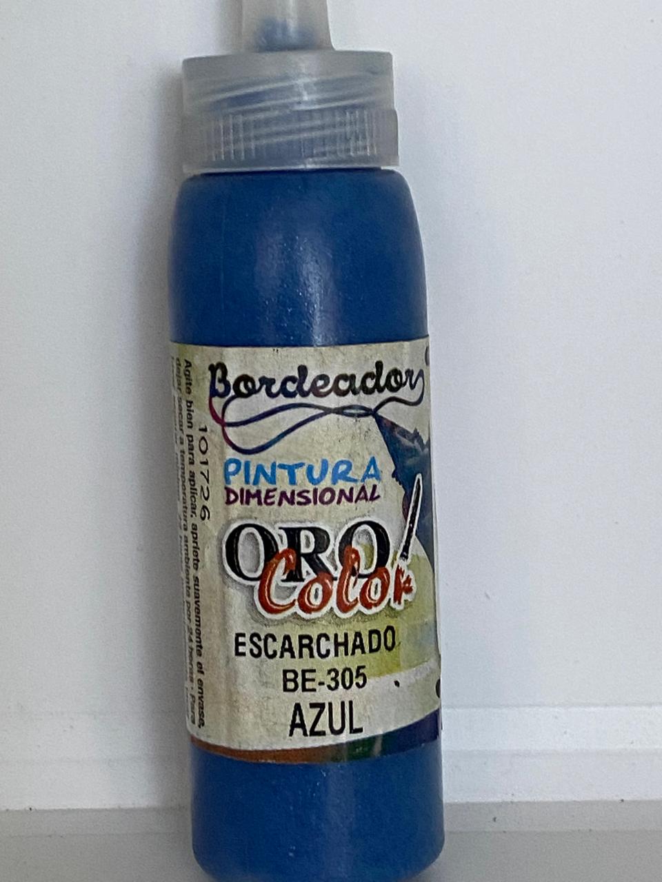 DIMENSIONAL DELINEADOR ORO COLOR 60 ML 305 AZUL GLITTER