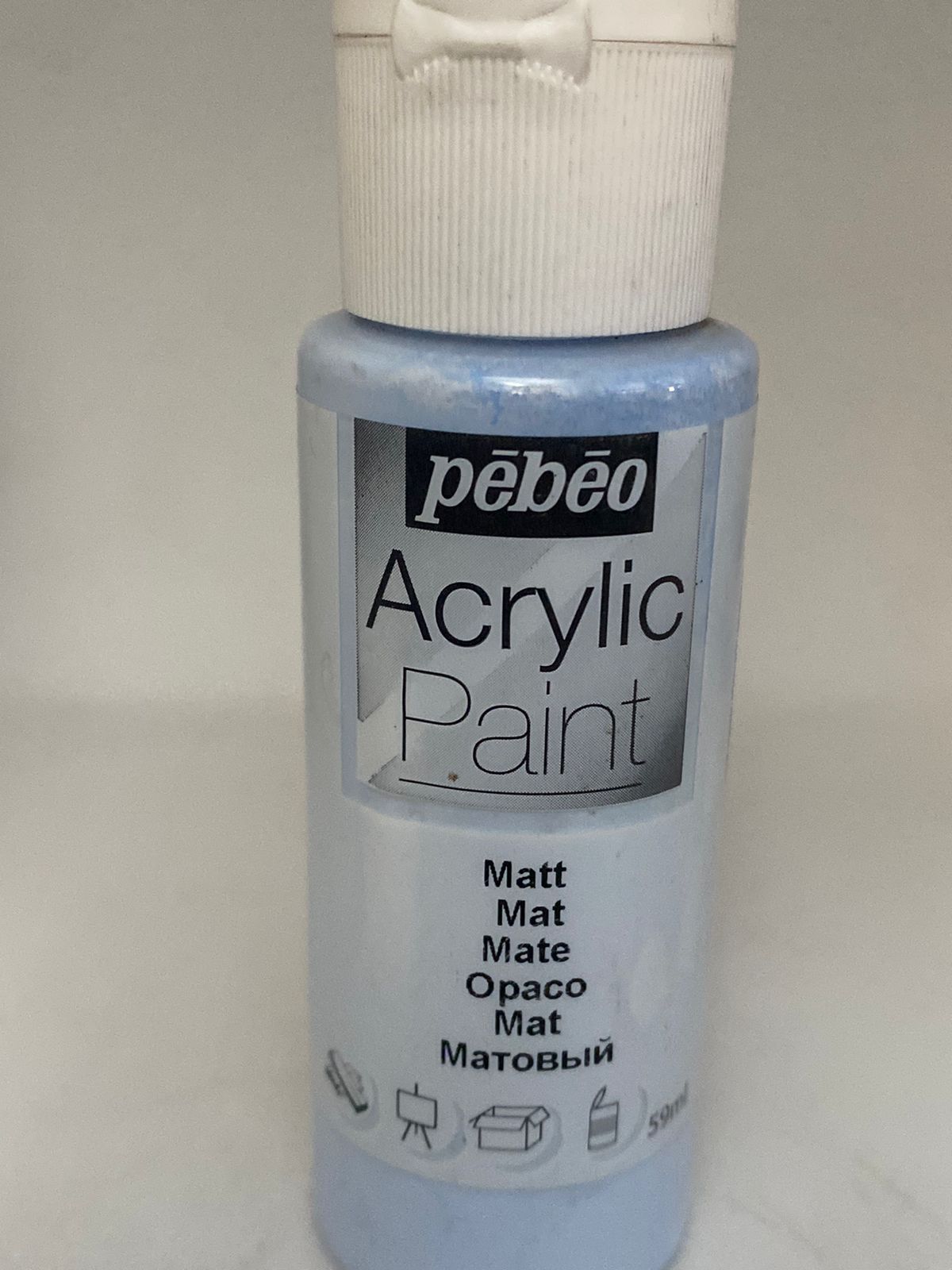 PINTURA ACRÍLICA 59ml 30_azul cielo mate