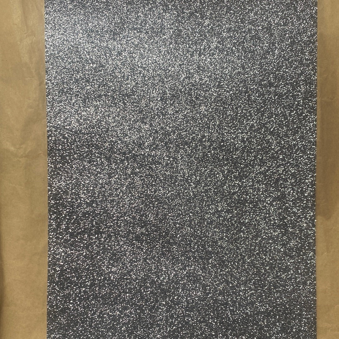 GOMA EVA GLITTER TAMAÑO 20x30cm COLOR GREY