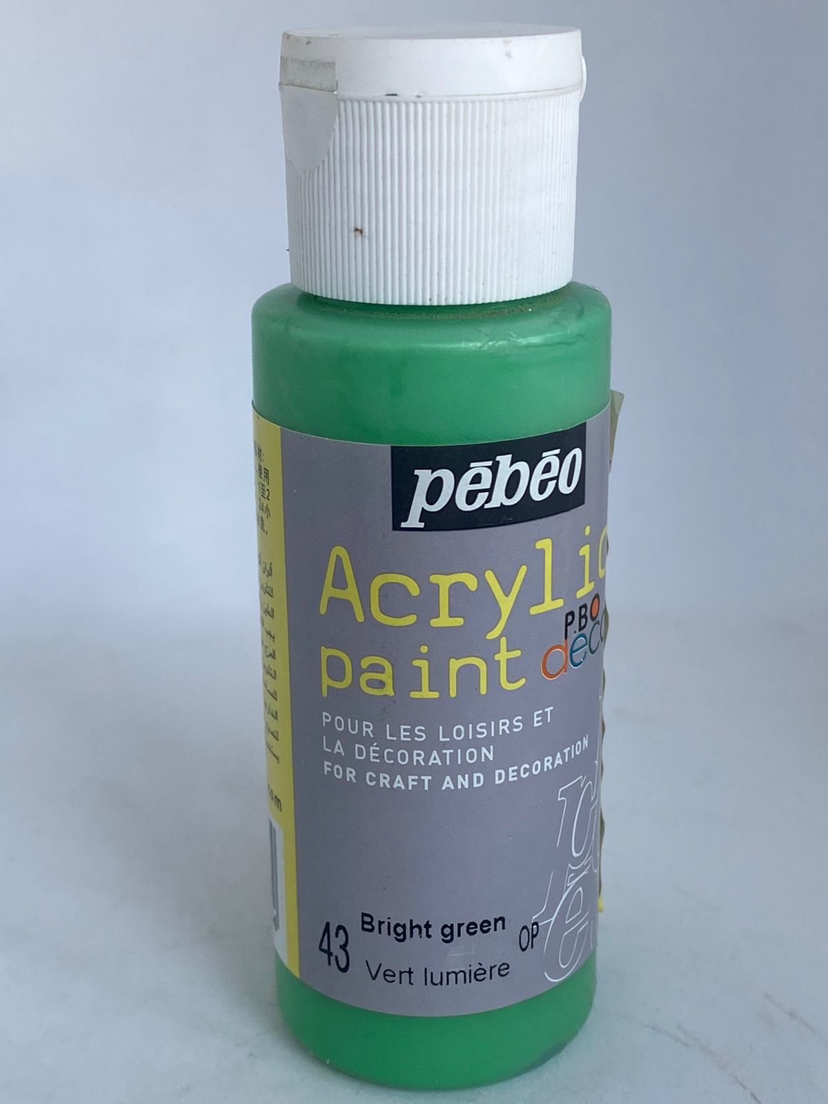 PINTURA ACRÍLICA 59ml 43_Verde claro