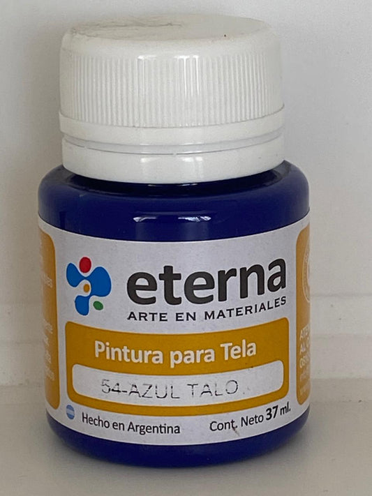 PINTURA PARA TELA ETERNA  / GENERO 37 ML 54 AZUL TALO