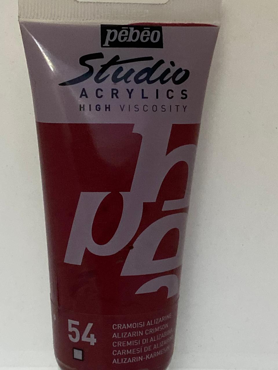 PINTURA ACRILICA PROF.100 ML 54_CARMESI