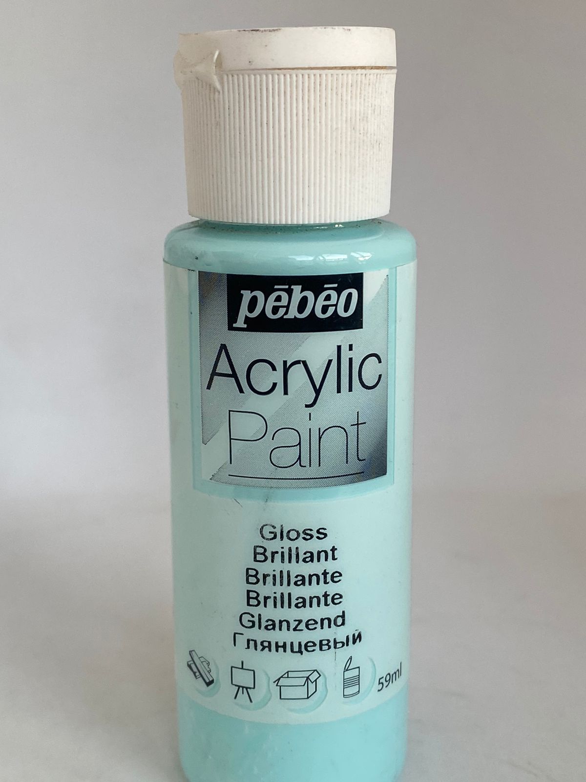 PINTURA ACRÍLICA 59ml 54_Azul agua brillante