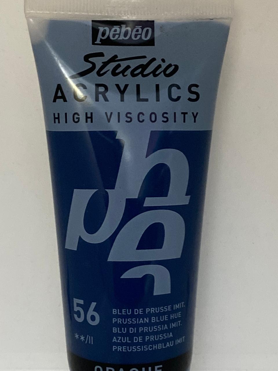 PINTURA ACRILICA PROFESIONAL 100 ML 56_AZUL DE PRUSIA