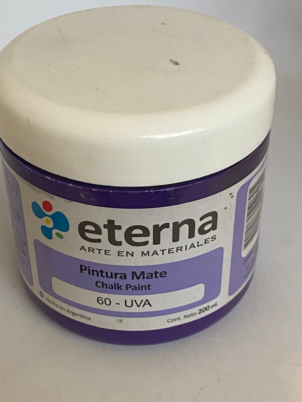 Pintura Mate Chalk paint  ETERNA 200 ML UVA