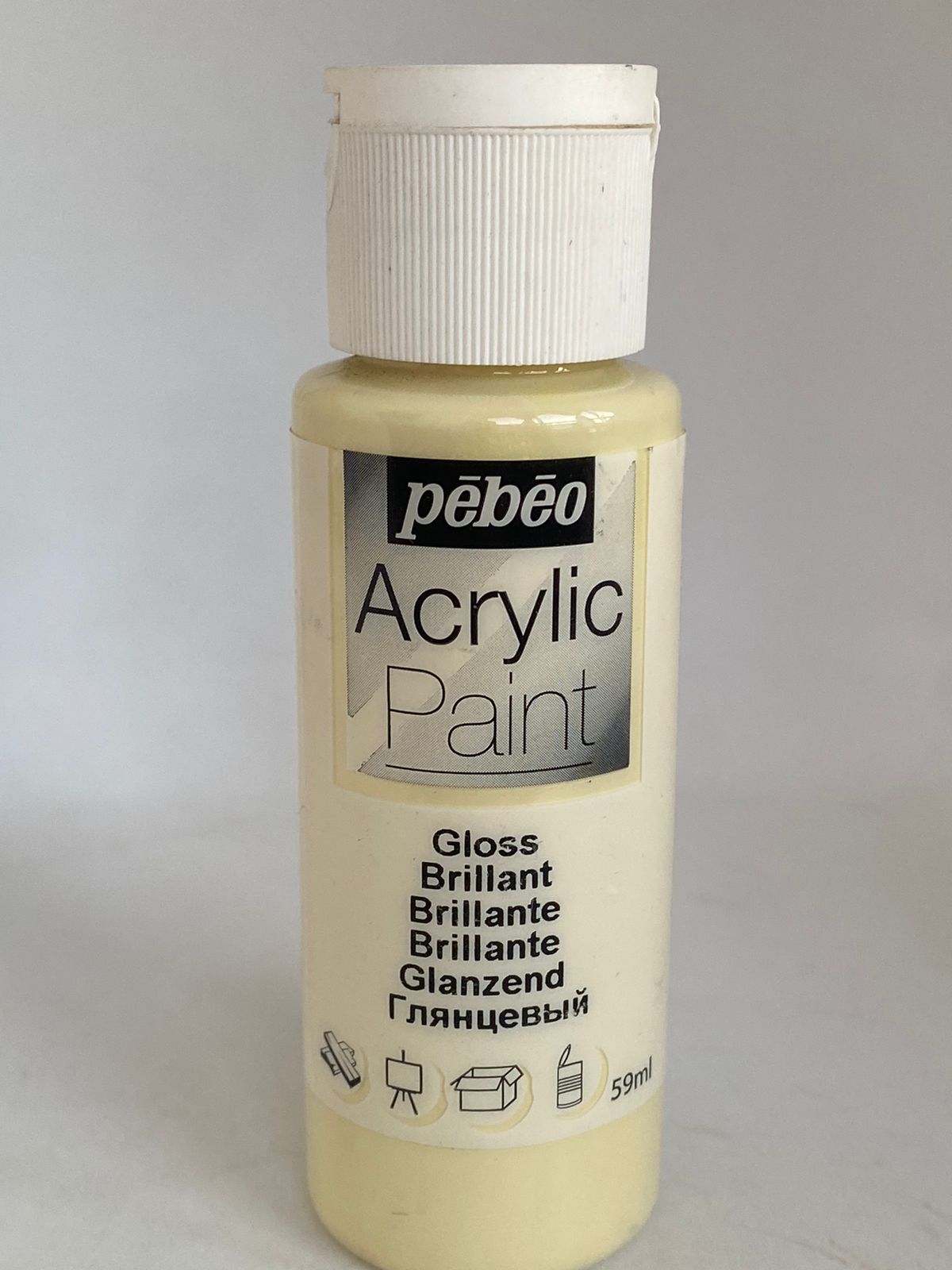 PINTURA ACRÍLICA 59ml 61_crema brillante