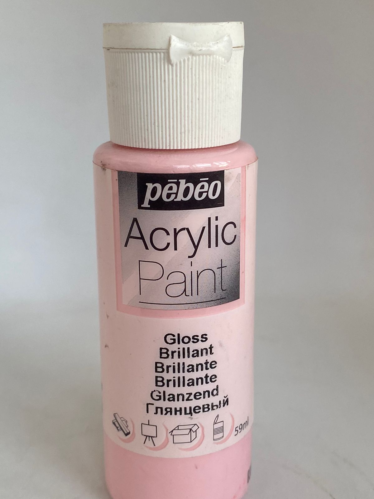 PINTURA ACRÍLICA 59ml 62_rosa dulce brillante