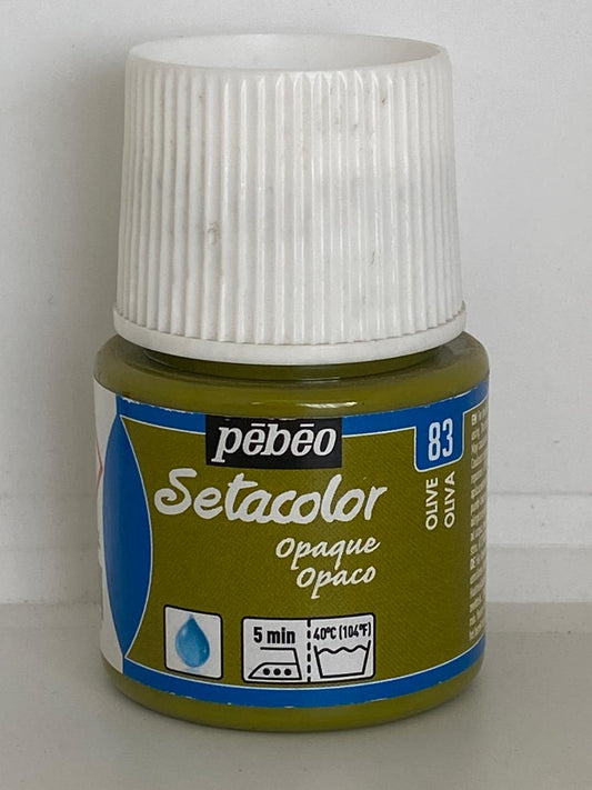 Pintura para tela PEBEO Setacolor 83 OLIVA