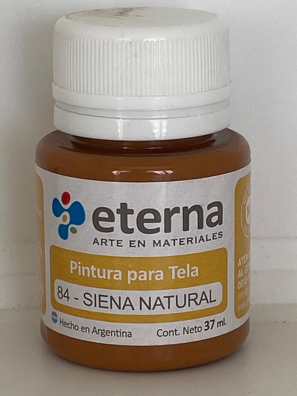 PINTURA PARA TELA ETERNA  / GENERO 37 ML 84 SIENA NATURAL