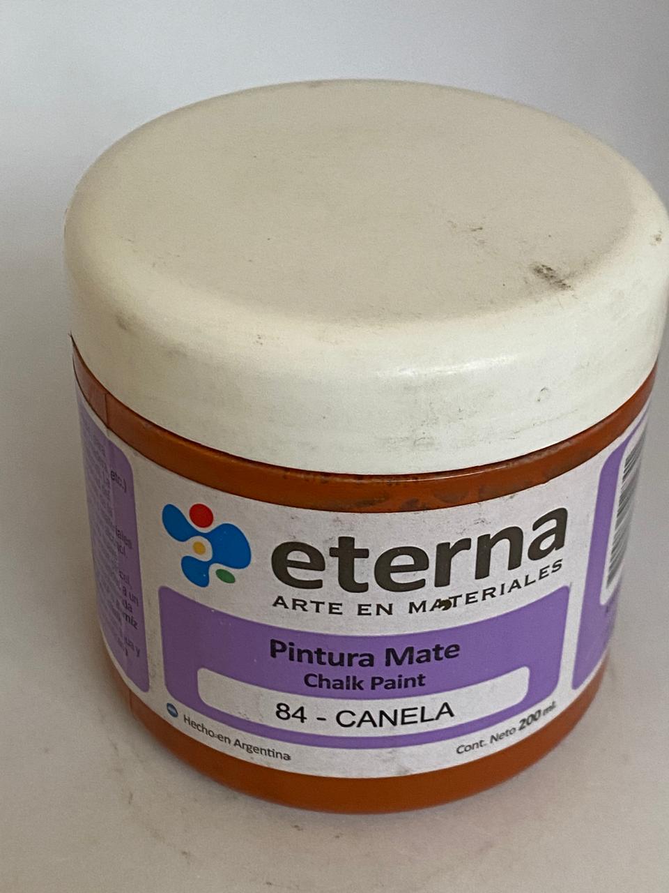 Pintura Mate Chalk paint  ETERNA 200 ML CANELA