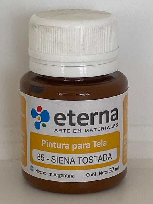 PINTURA PARA TELA ETERNA  / GENERO 37 ML 85 SIENA TOSTADA