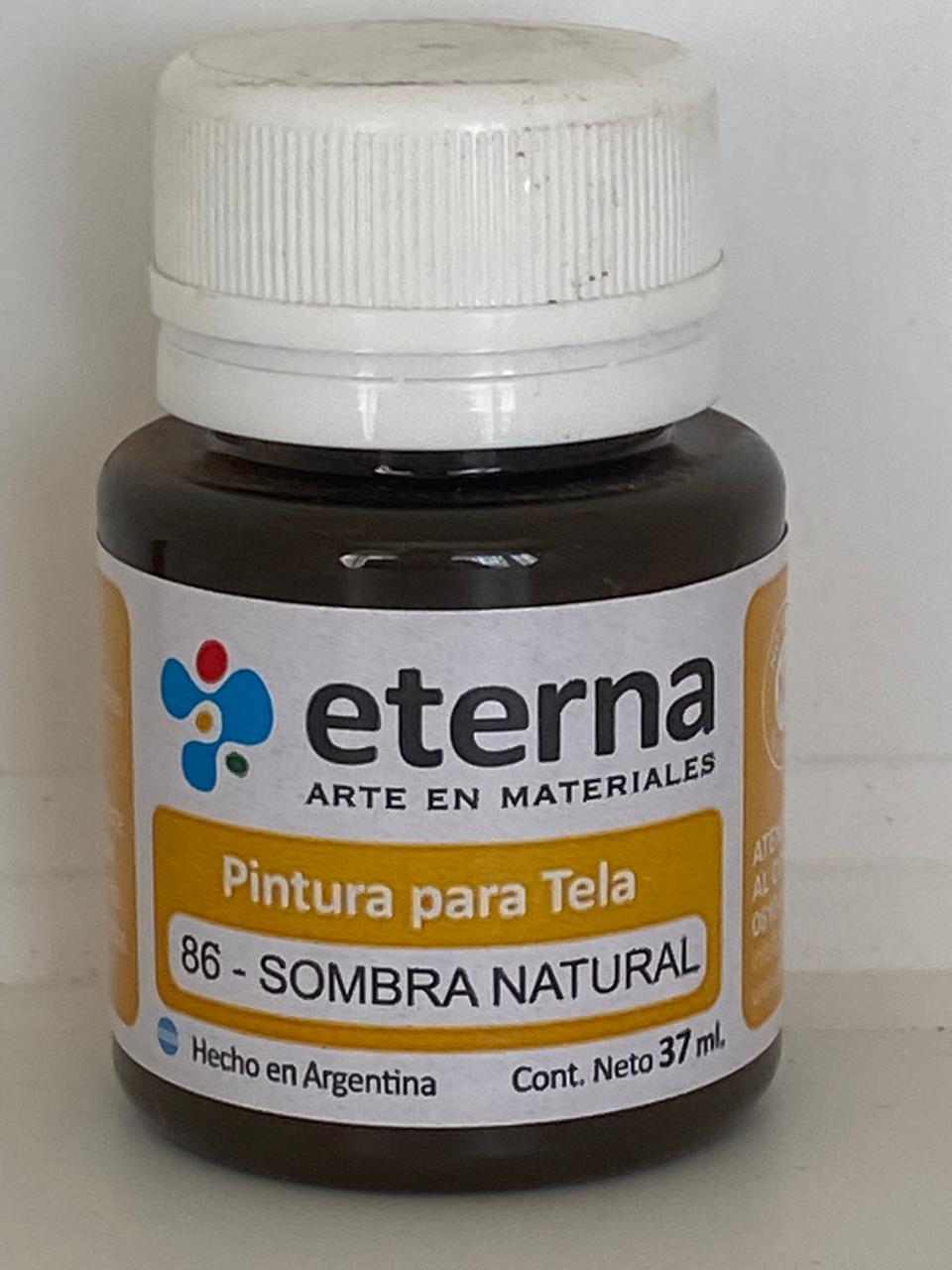 PINTURA PARA TELA ETERNA  / GENERO 37 ML 86 SOMBRA NATURAL