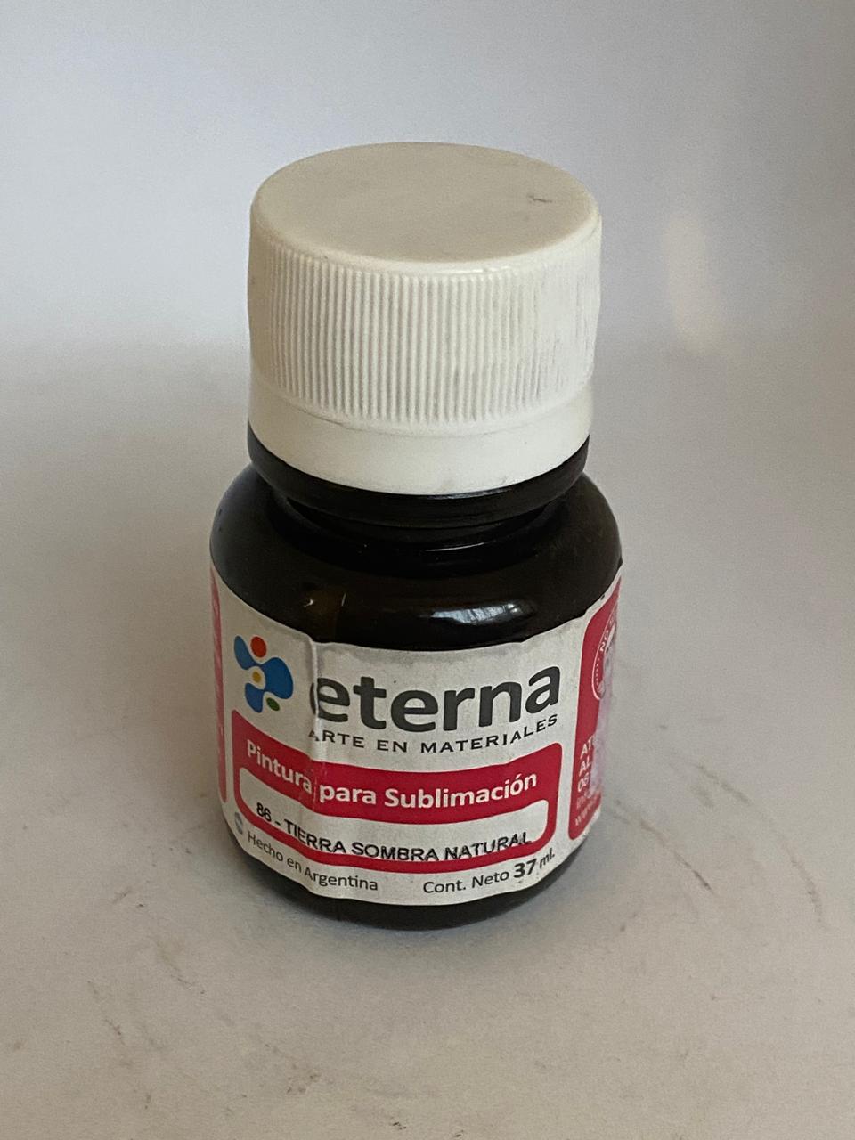 PINTURA PARA SUBLIMACION ETERNA 37 ML TIERRA SOMBRA NATURAL