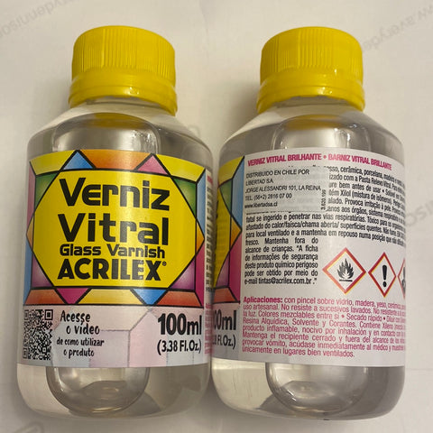 BARNIZ VITRAL ACRILEX 100 ml