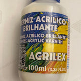 BARNIZ ACRÍLICO BRILLANTE ACRILEX 100 ml