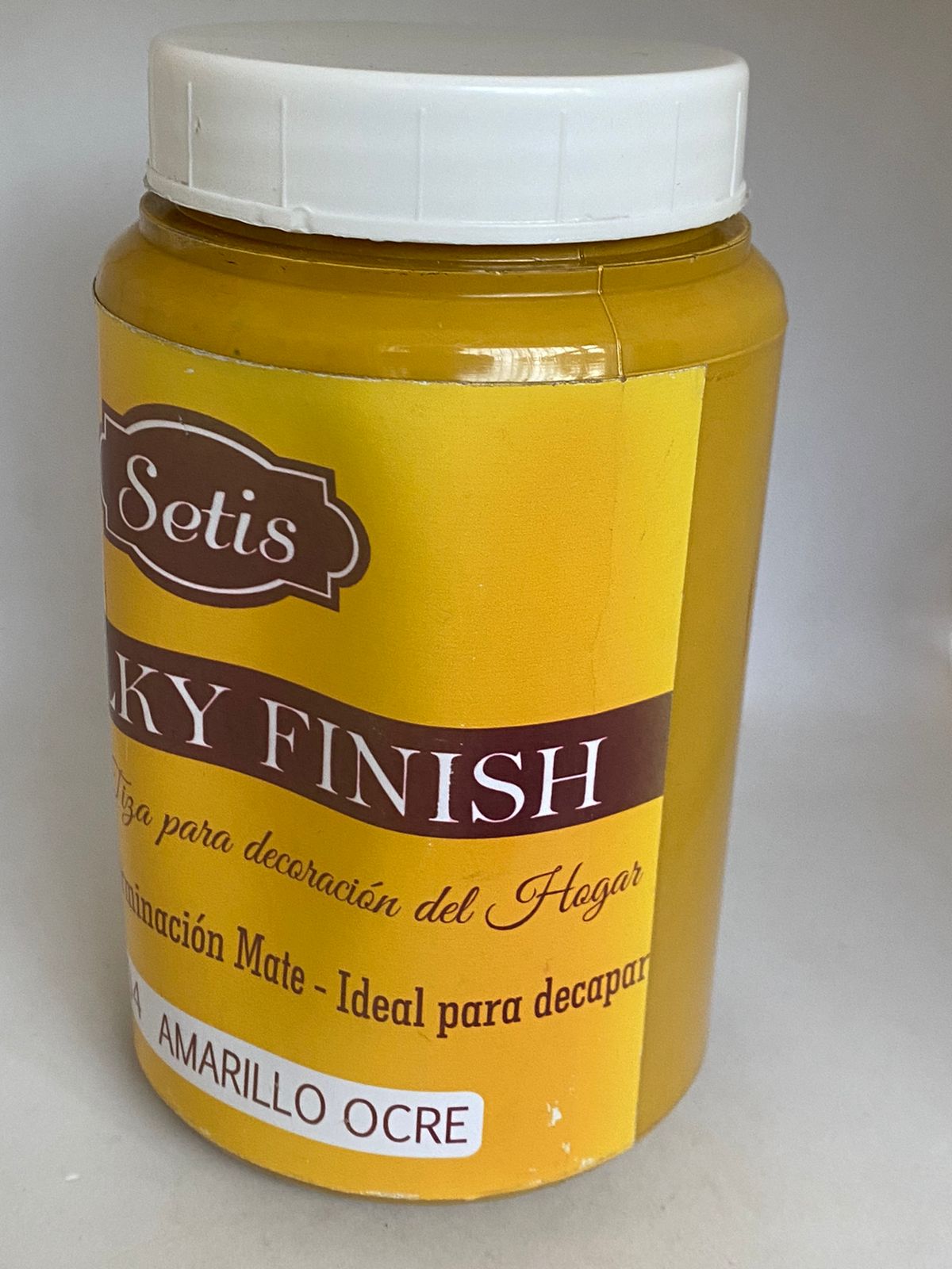 Chalky Finish Setis Mate Efecto TIZA 500 ML AMARILLO OCRE