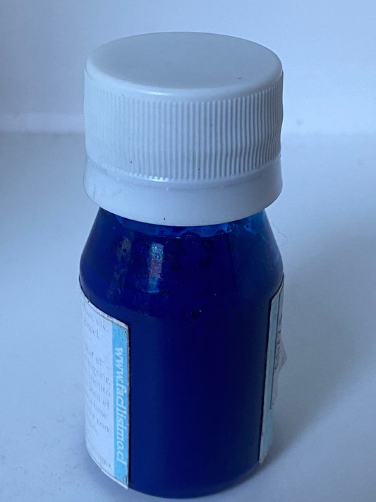 TINTA CUBRITIVA FANTASIA AL AGUA FACILISIMO 30ML AZUL