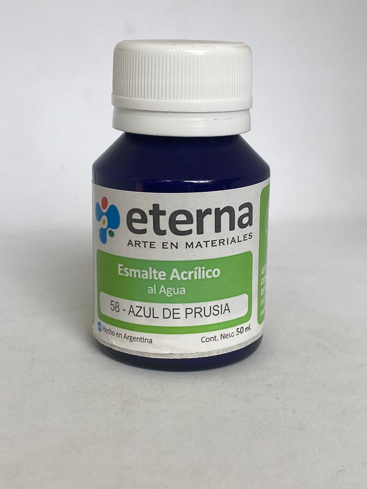 ESMALTE ACRÍLICO ETERNA 50ML / AZUL DE PRUSIA