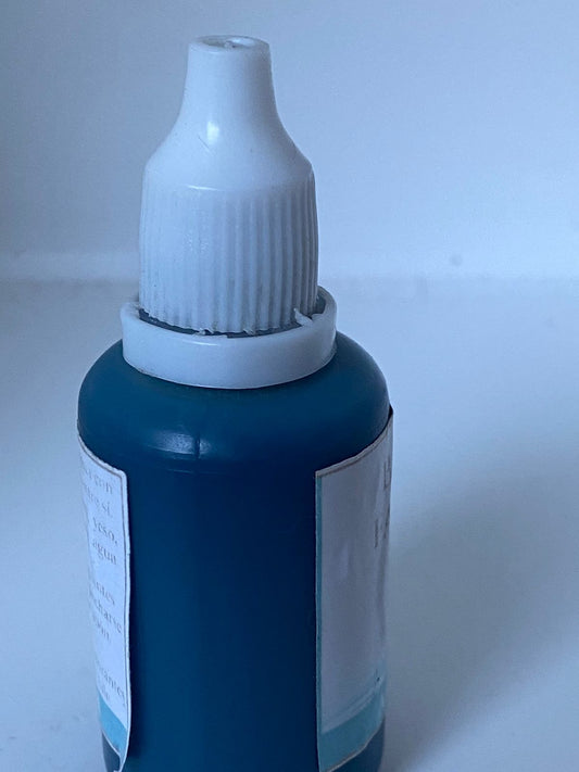 PINTURA BARNIZ FANTASIA AL AGUA FACILISIMO 30 ML AZUL PETROLEO