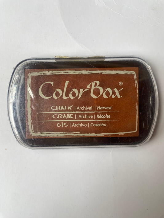 TAMPON COLORBOX PARA EMBOSSING- COSECHA