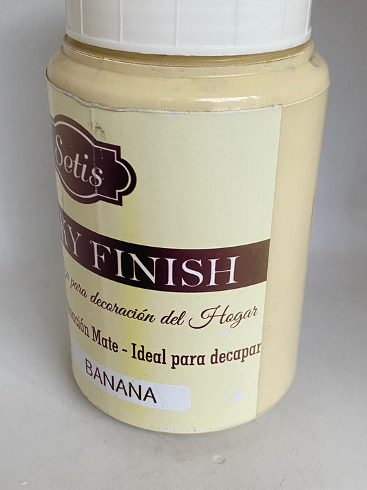 Chalky Finish Setis Mate Efecto TIZA 500 ML BANANA