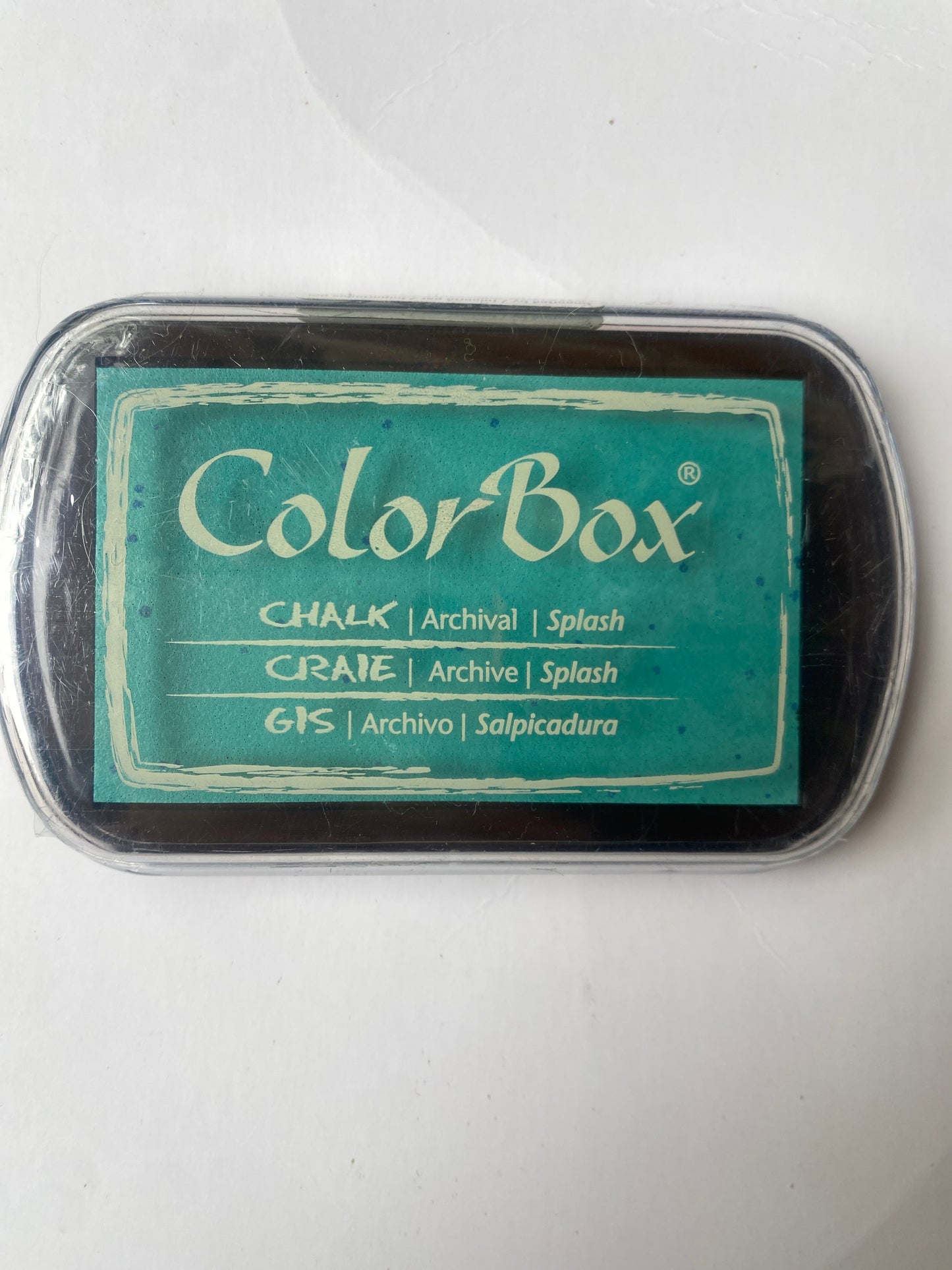 TAMPON COLORBOX PARA EMBOSSING- SALPICADURA