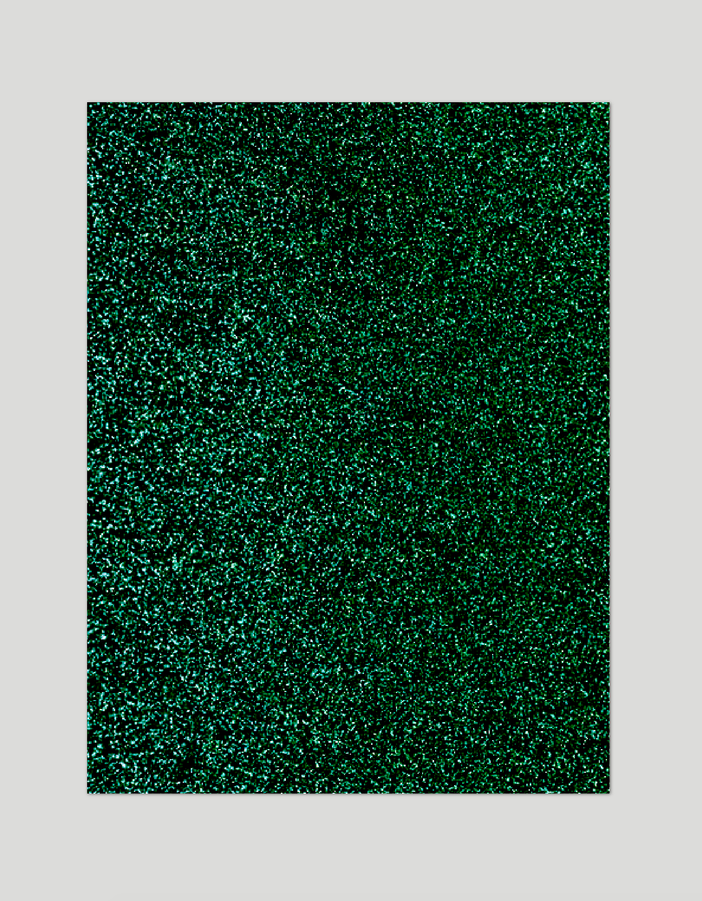 GOMA EVA GLITTER TAMAÑO 20x30cm VERDE NAVIDAD