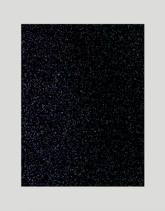 GOMA EVA GLITTER TAMAÑO 20x30cm BLACK