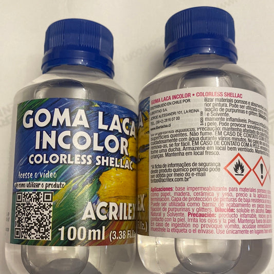 GOMA LACA INCOLORA ACRILEX