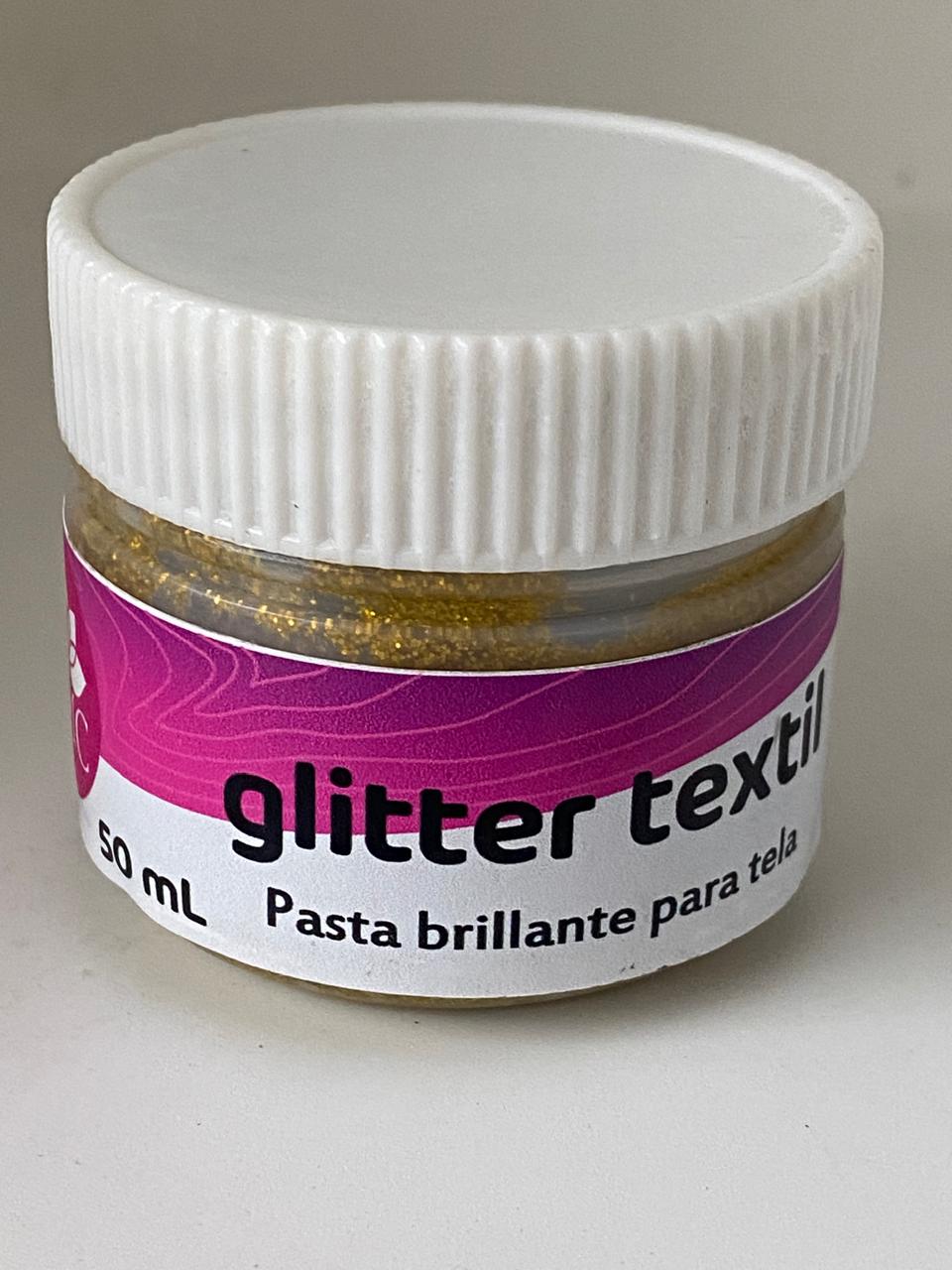 GLITTER TEXTIL RMC 50 ML ORO