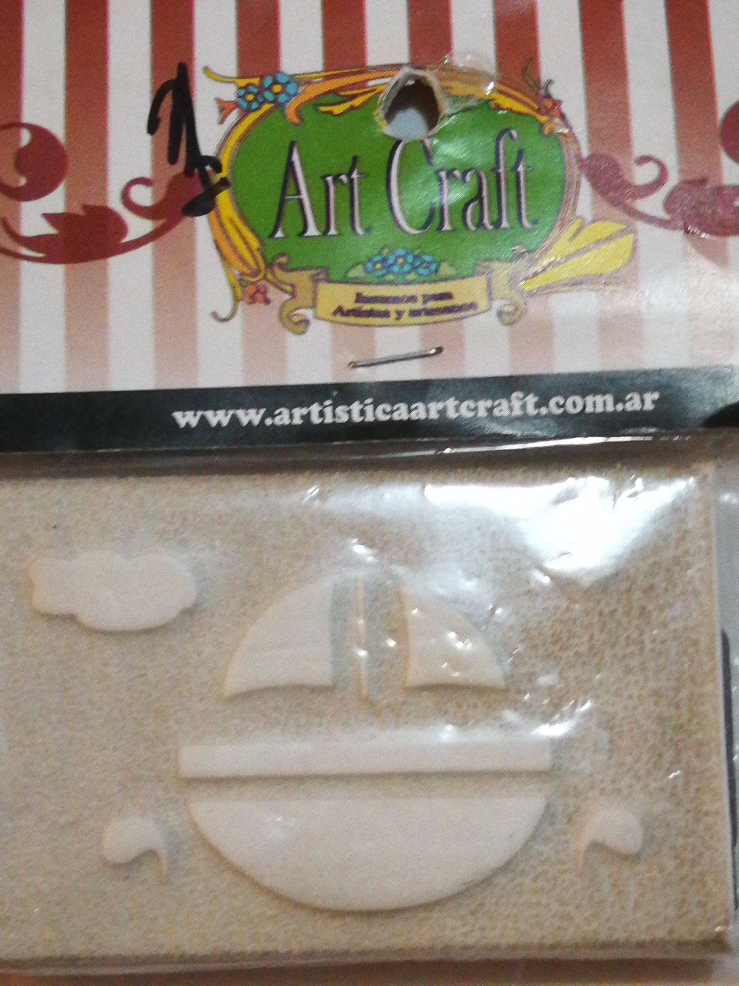 TIMBRES SELLOS DE GOMA ART CRAFT 7X4