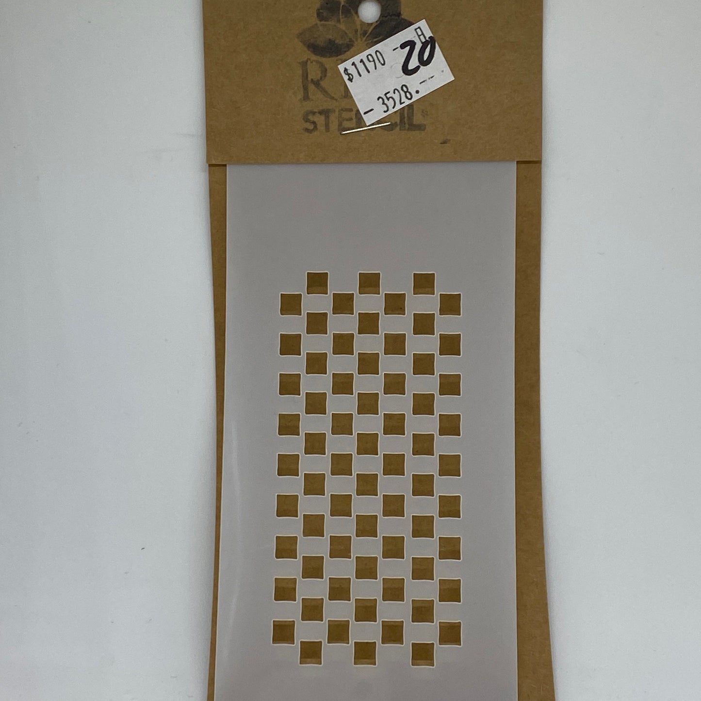 STENCIL 7X15 CUADRILLE