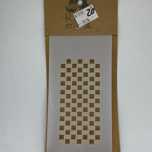 STENCIL 7X15 CUADRILLE