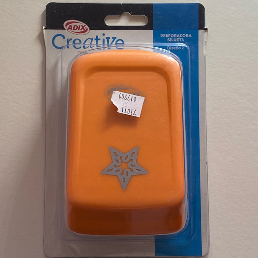 CREATIVE ADIX NARANJA SILUETA COPO NIEVE 2 PULGADAS