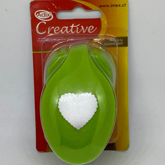 CREATIVE ADIX VERDE CORAZON 1 PULGADA