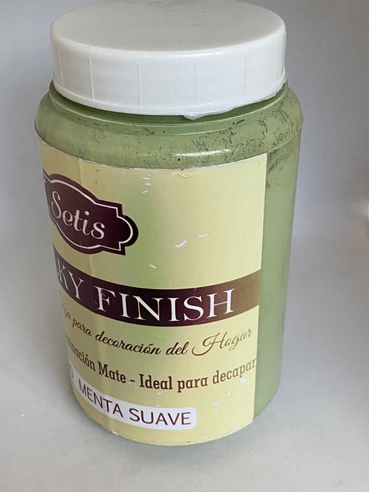 Chalky Finish Setis Mate Efecto TIZA 500 ML MENTA SUAVE