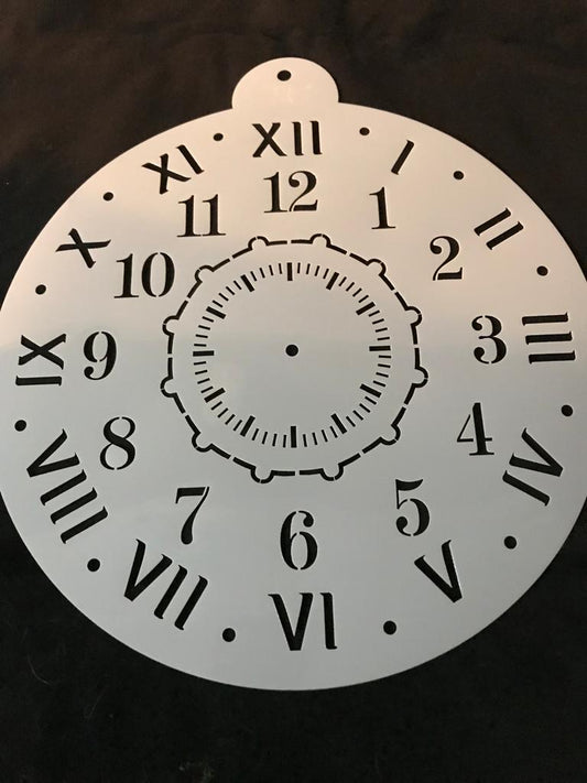 STENCIL 30 Centímetros  RELOJ ARGENTINO MIX