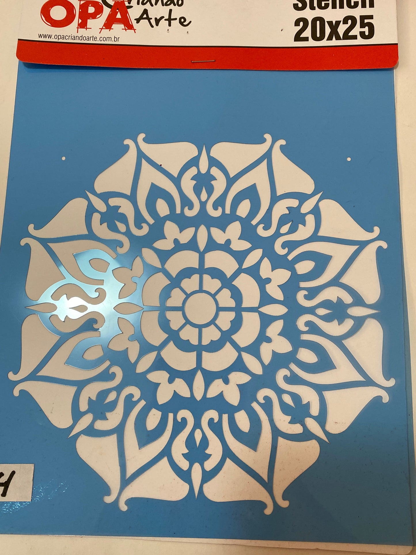 STENCIL 20X25 OPA MANDALA 2  2282