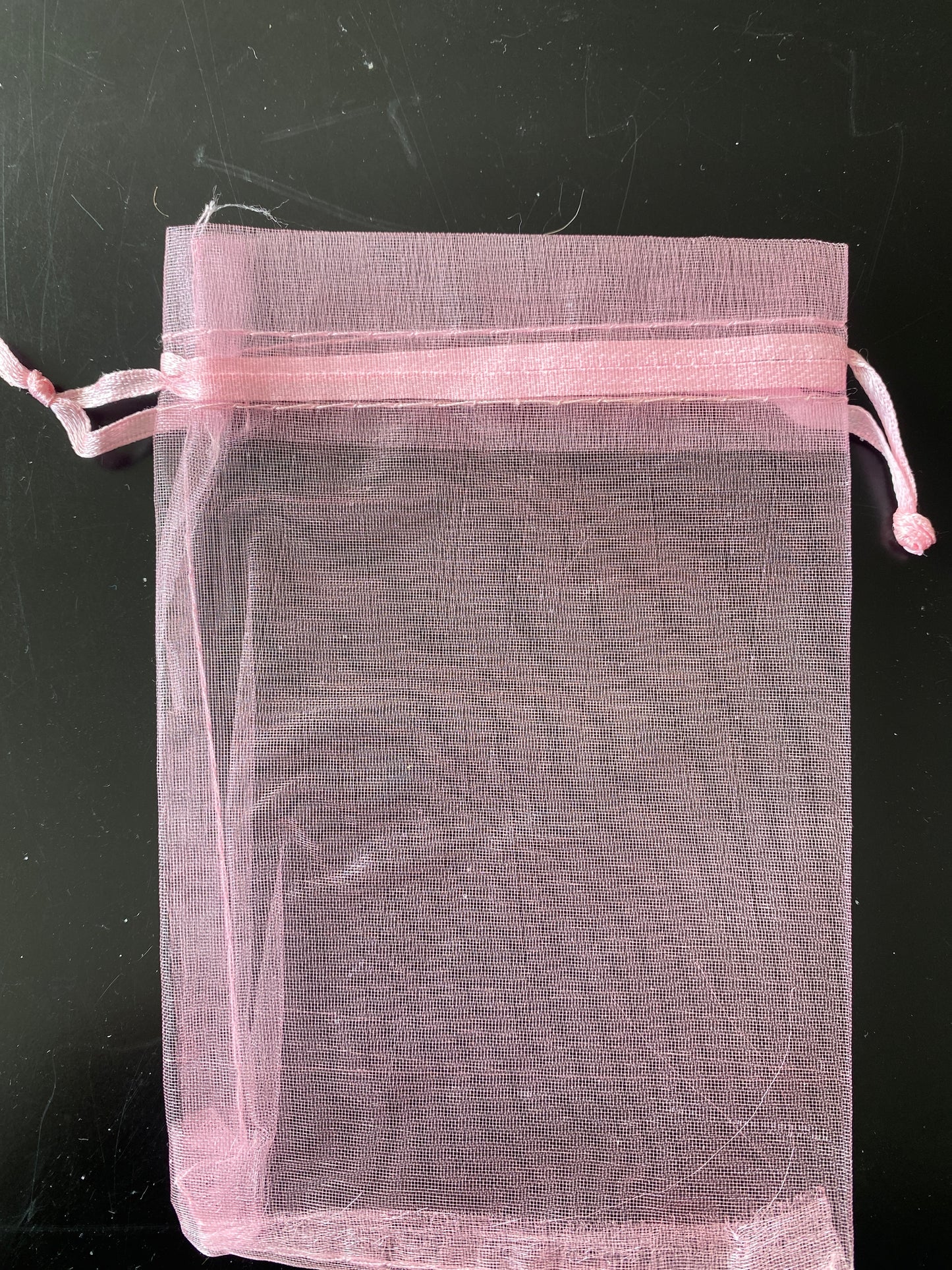 BOLSA DE ORGANZA 10x15 ROSADO